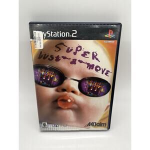 Super Bust-A-Move - Sony Playstation 2 PS2 Complete W/Manual CIB Tested
